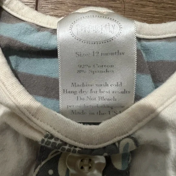 Striped Ruffle Set - Picture 2 of 2